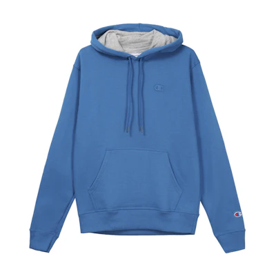 Champion Logo Pullover Hoodie Unisex Crystal Blue (US Version) S0889-407D55-1TI