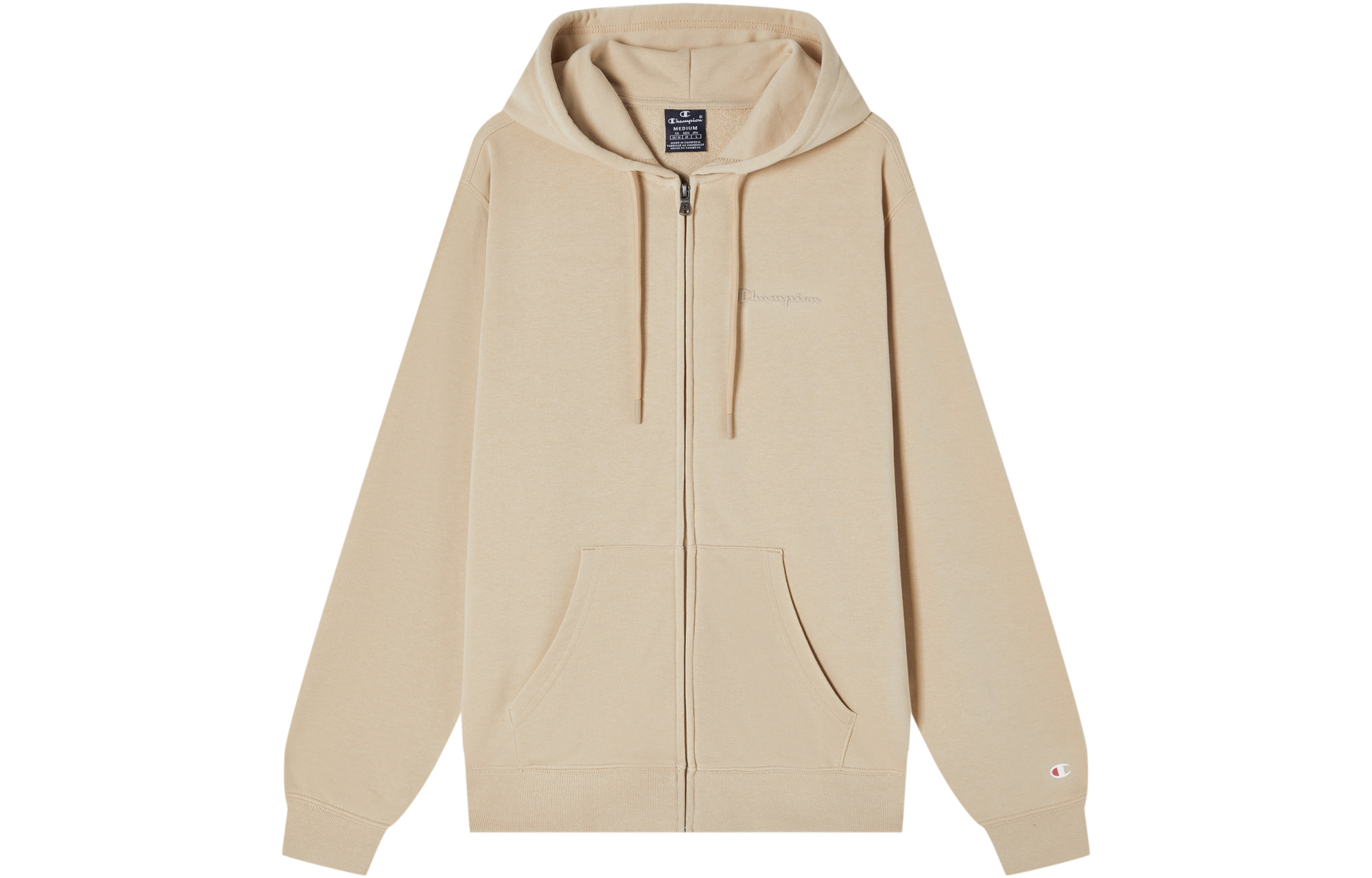 Champion Logo Script Print Trendy Zip-Up Jacket - Stylish, Unisex, Comfortable EM-YSW37