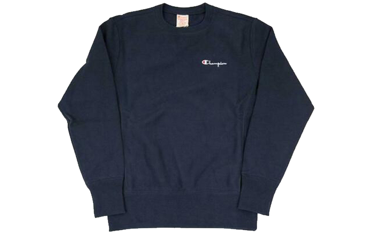 Champion Logo Sweatshirt Navy Blue Unisex (US Version) CEM603-NYC