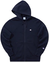 Champion Logo Zip-Up Hoodie Japan Edition Unisex Black C3-Q103-3 Champion Logo Zip-Up Hoodie Japan Edition Unisex Black C3-Q103-3