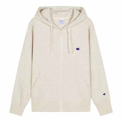 Champion Logo Zip Hoodie Oatmeal - Stylish, Comfortable, Classic Unisex Casualwear C3-Q103-810 Buy Champion Logo Zip Hoodie Oatmeal - Stylish, Comfortable, Classic Unisex Casualwear C3-Q103-810