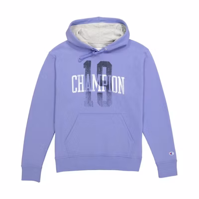 Champion Loose Long-Sleeve Sweatshirt with Letter and Number Print GF89H-586A6B