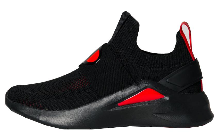 Champion Mid-Top 'Black Red'