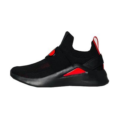 Champion Mid-Top 'Black Red'