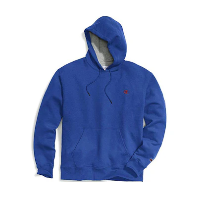 Champion Multi-Color Logo Pullover Hoodie Navy Blue Unisex (US Version) S0889-407D55-U7H
