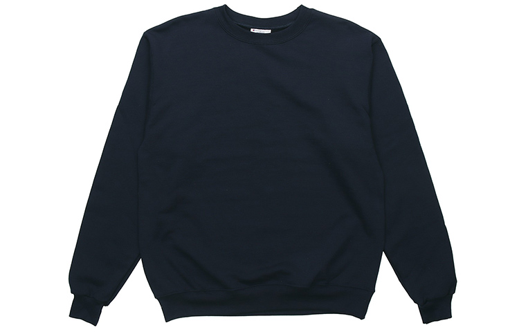 Champion Navy Crewneck Sweatshirt Unisex Couples Style (No Hoodie, USA Edition) S600-NY
