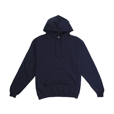 Champion Navy Hoodie with Sleeve Logo - Unisex Couples Edition (US Version) S700-NY