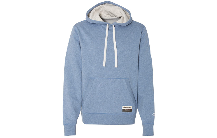 Champion Patch Soft Hoodie Fleece Unisex Winter Edition - Jazz Blue (US Version) AO600-BF