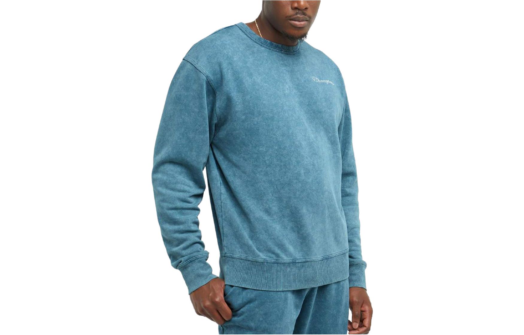 Champion Plain Long-Sleeve Crewneck Sweatshirt S79036-5865YA