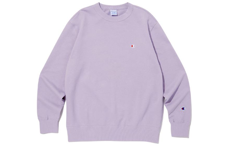 Champion Plain Pullover Crewneck Sweatshirt Men’s Violet CKTS3F302V1