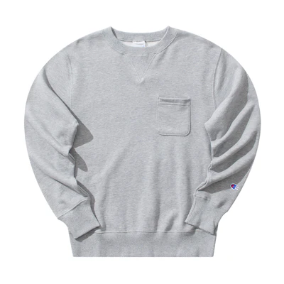 Champion Pocket Crewneck Long Sleeve Sweatshirt Japan Edition Unisex C3-U023