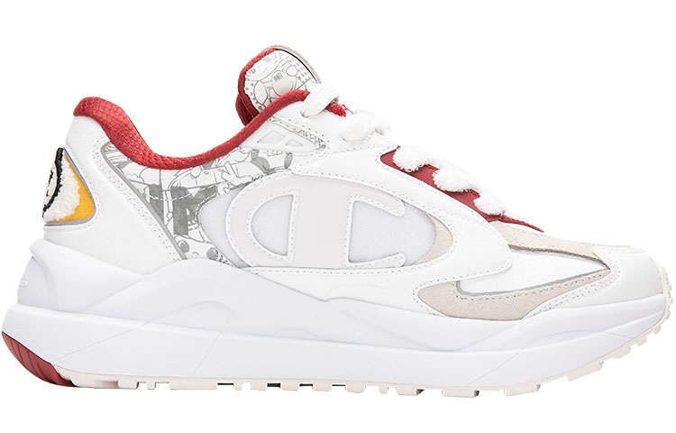 Champion POP MART Retro Sports 'Colorblock Dad Shoe Red' 圖 2