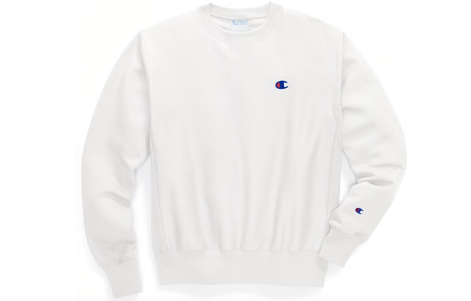 Champion Premium Dual Logo Crewneck Sweatshirt Unisex White (US Version) GF70-Y06145-WHC