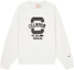 Order Champion Premium Fleece Letter Print Unisex Crewneck Sweatshirt - European Fit EM-YSW21