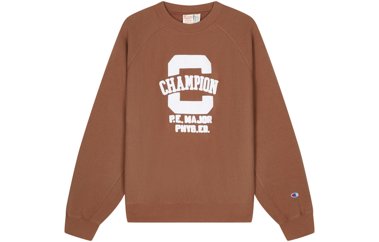 Sizing Champion Premium Fleece Letter Print Unisex Crewneck Sweatshirt - European Fit EM-YSW21