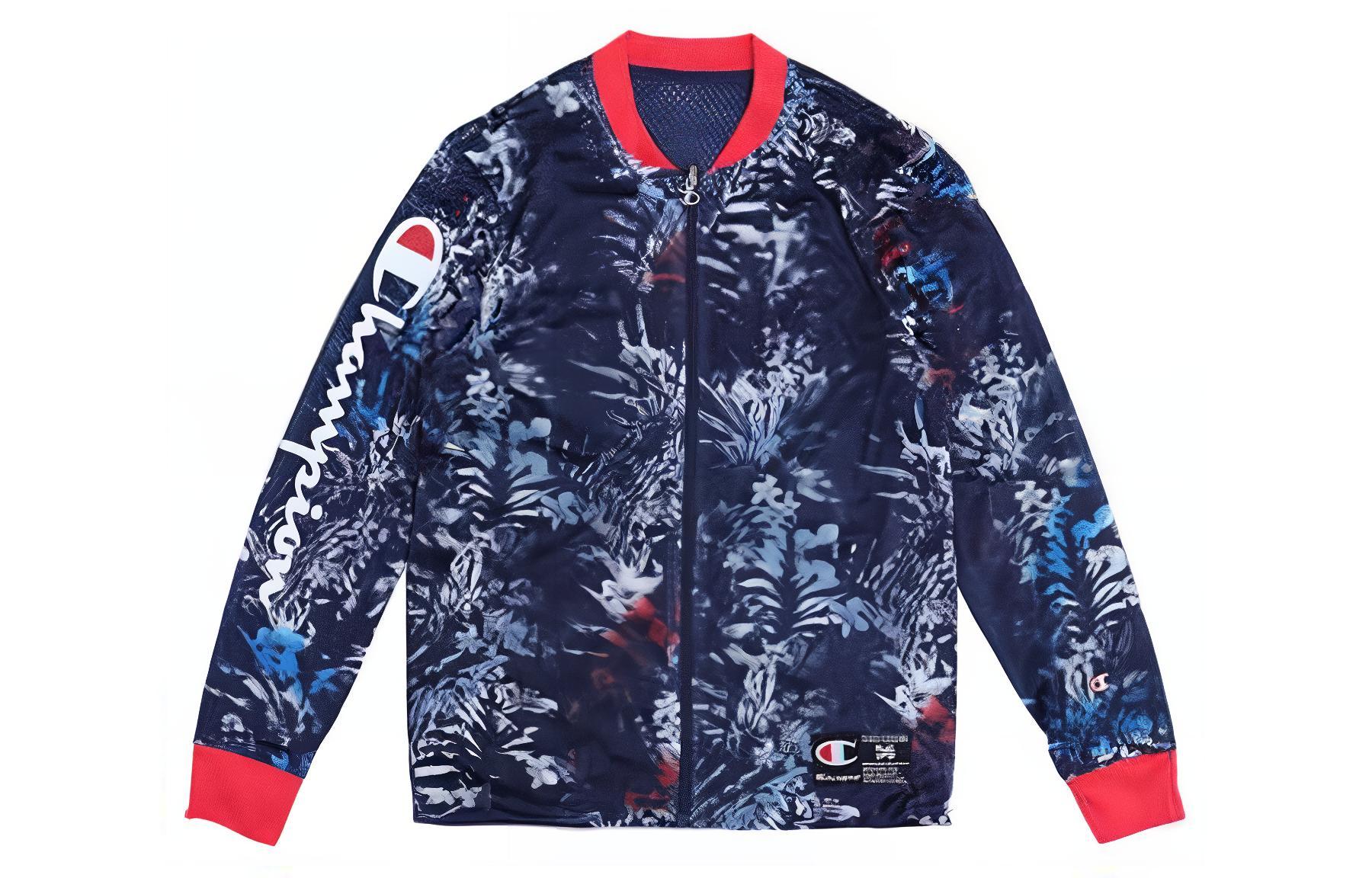 Champion Premium Reversible Mesh Jacket Navy Unisex Casual Fit US Edition V9797-549733-6HF