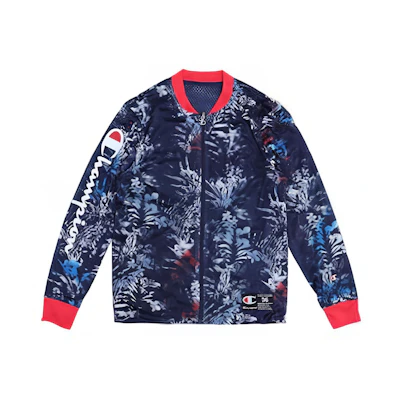 Champion Premium Reversible Mesh Jacket Navy Unisex Casual Fit US Edition V9797-549733-6HF