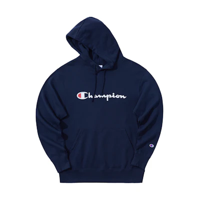Champion Printed Cursive Logo Casual Hoodie Japanese Edition Unisex C3-Q102-MZ