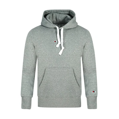 Champion Printed Hoodie Long Sleeve Pullover - Gray 216961-EM525