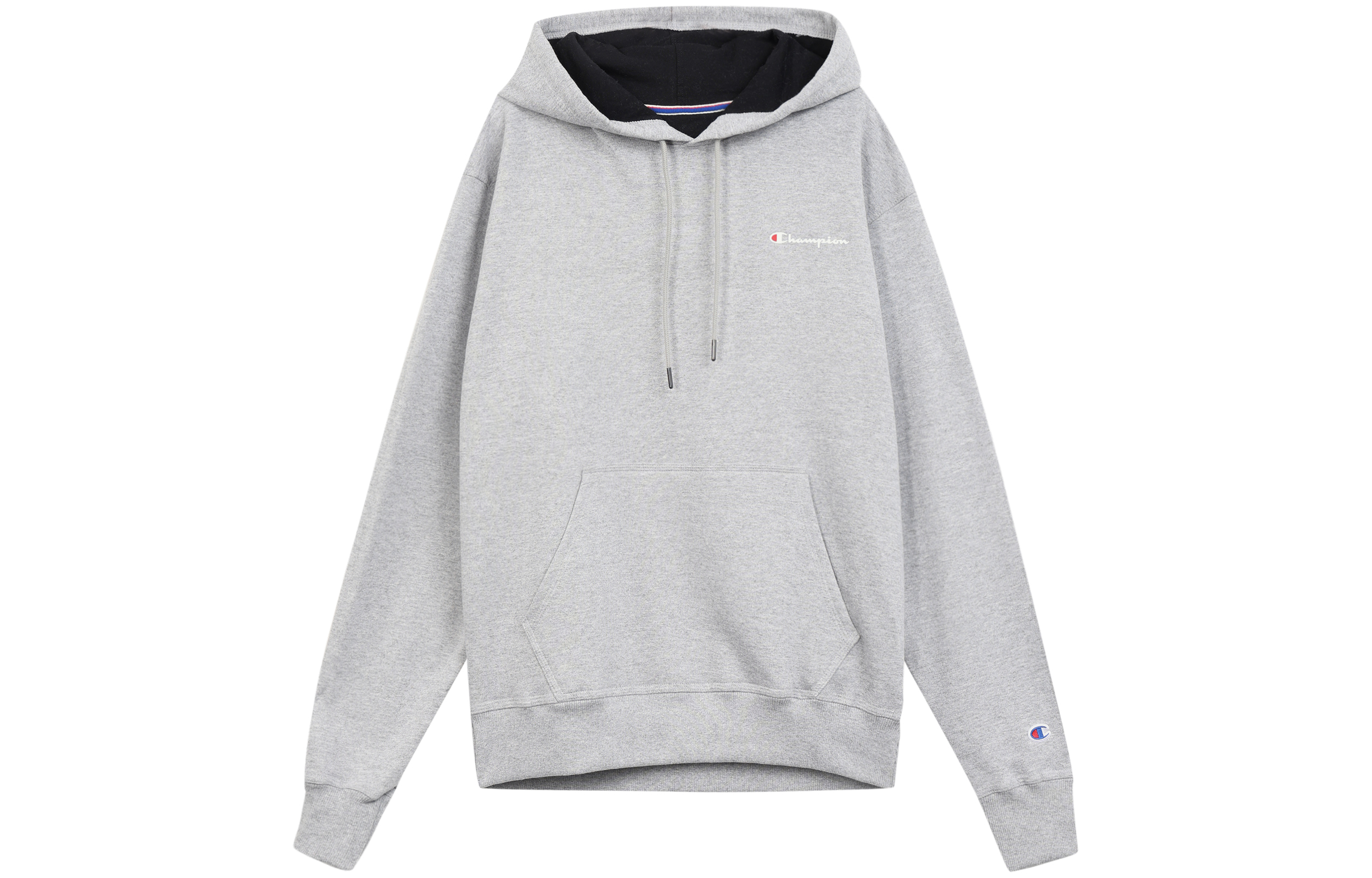 Champion Printed Logo Oversized Sweatshirt Unisex - Gray GF89H-Y08160-01GRY