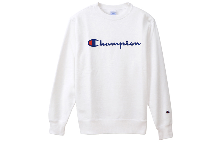 Champion Printed Pullover Hoodie Unisex White C3-Q002-010