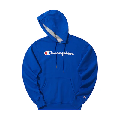 Champion Printed Script Logo Fleece Pullover Sweatshirt Unisex (US Version) UM-USW55