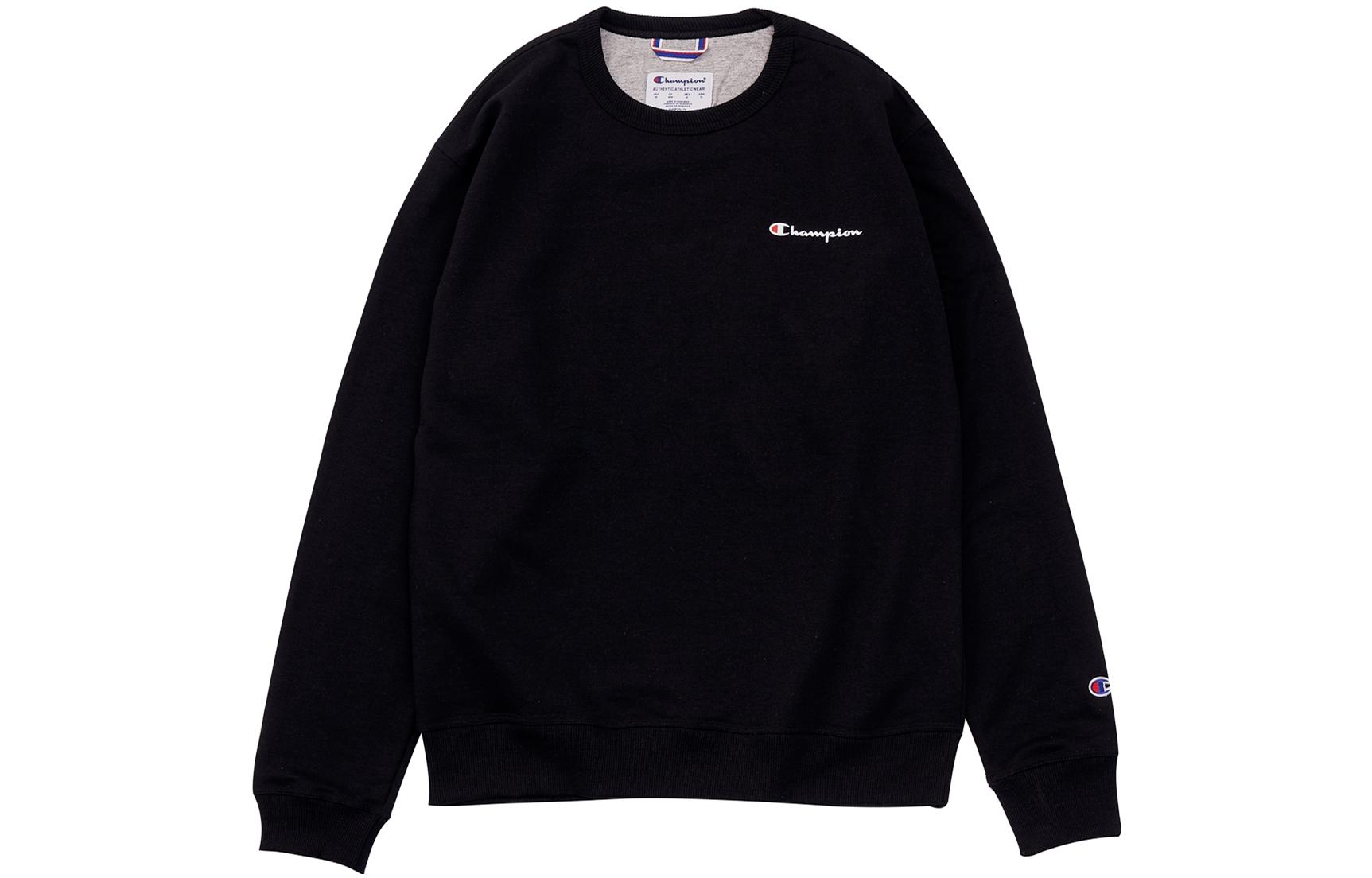 Champion Pullover Crewneck Sweatshirt Unisex GF88H-Y08160-BKC
