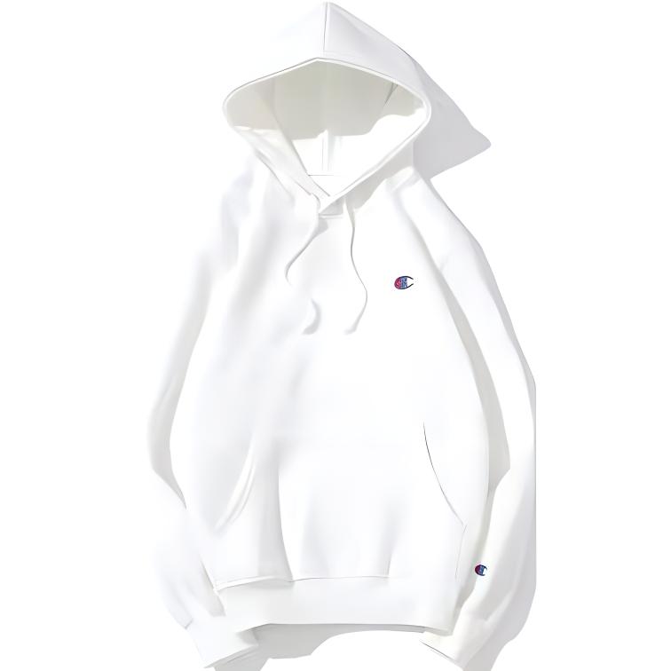 Champion Pullover Embroidered Logo Sweatshirt White (US Version) - GF68-Y06145-100