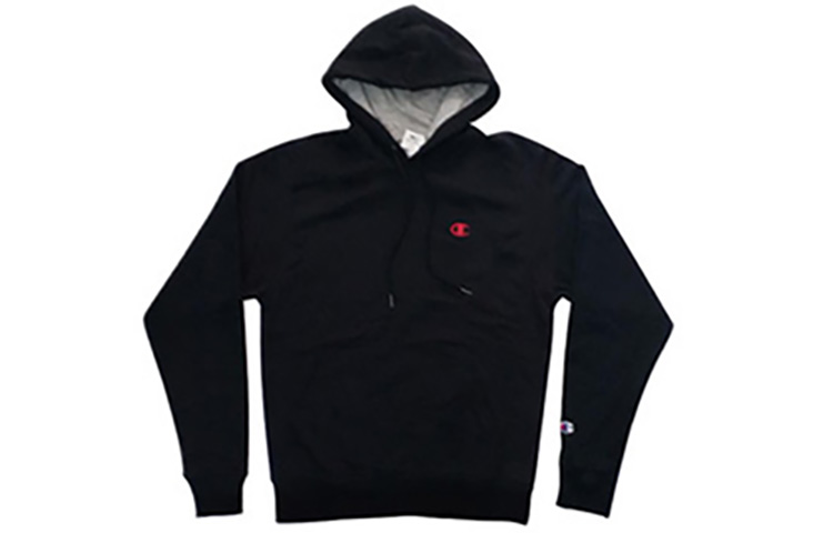 Champion Pullover Hoodie Black - Winter Unisex US Edition S0889-407D55-0A3