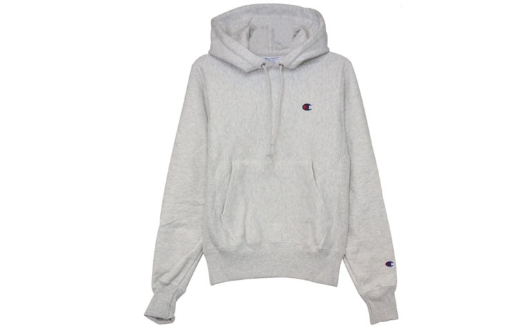Champion Pullover Hoodie Loose Fit Fleece Unisex Light Grey (US Version) GF68-Y06145-2UC