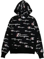 Champion Pullover Premium Print Logo Hoodie Unisex S2974-8S+ Champion Pullover Premium Print Logo Hoodie Unisex S2974-8S+