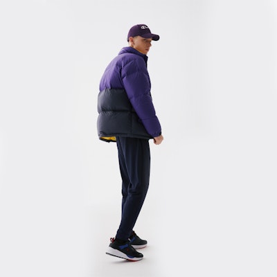 冠军 紫色拼接羽绒夹克 C3-S607-M950 Purchase 冠军 紫色拼接羽绒夹克 C3-S607-M950