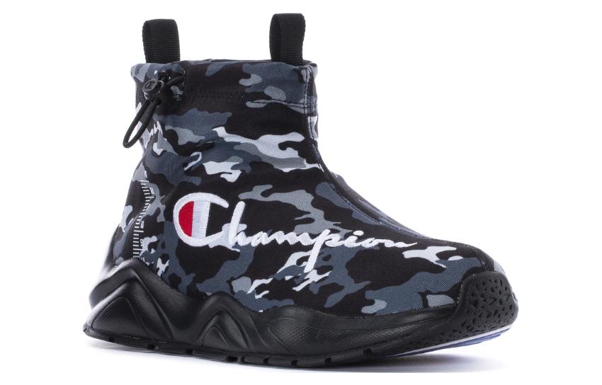 Order Champion Rally Drizzle Mid '迷彩黑' CP101435M