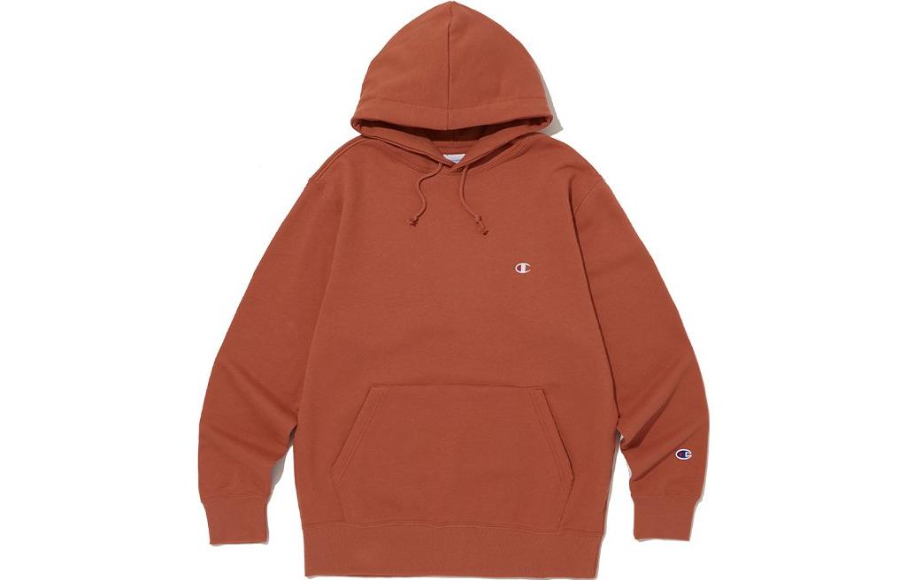 Champion Red Pullover Loose Fit Hoodie for Men CKTS3F521C2