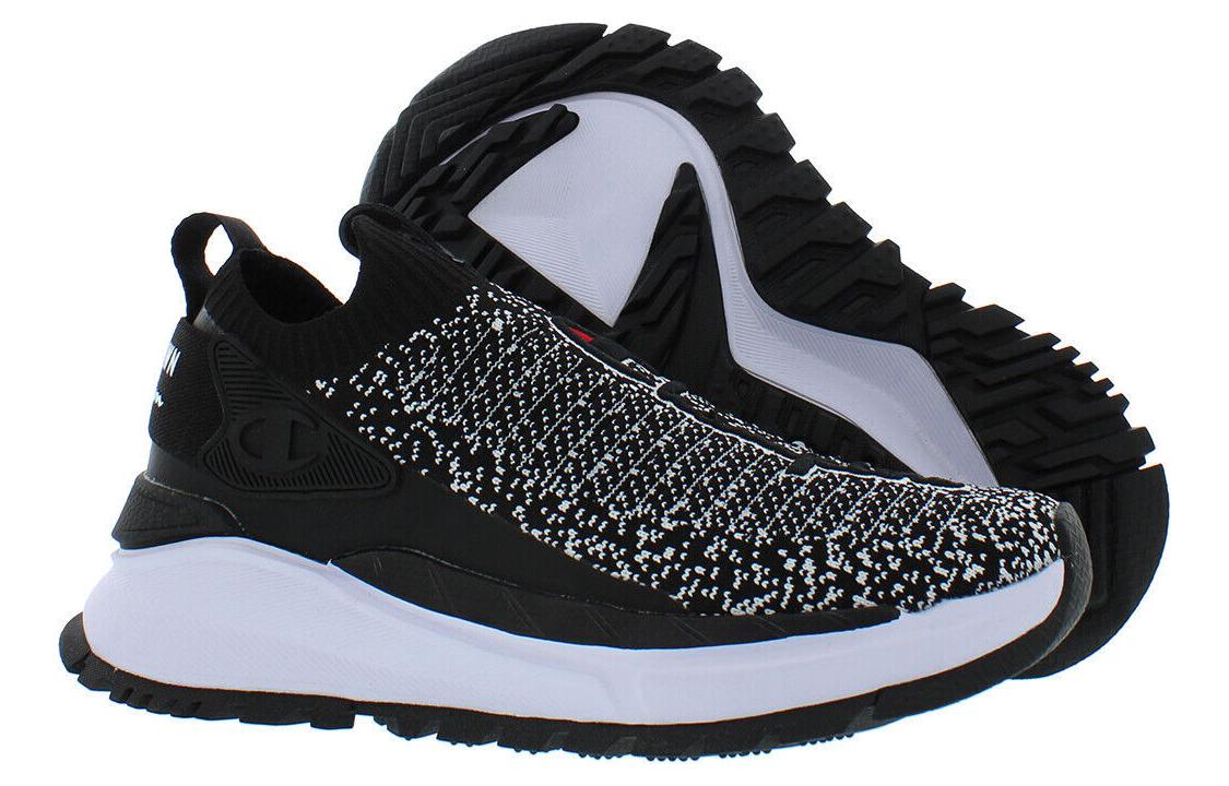 Champion Reflex Mingleknit Low 'Black White' 圖 6