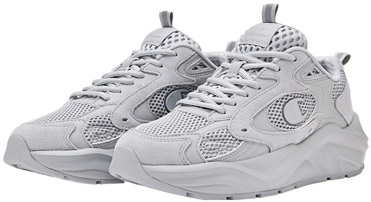 Champion Retro Sports 'Champ Breaker - Grey with Mini Logo' U2BFCCM07P1 Order Champion Retro Sports 'Champ Breaker - Grey with Mini Logo' U2BFCCM07P1