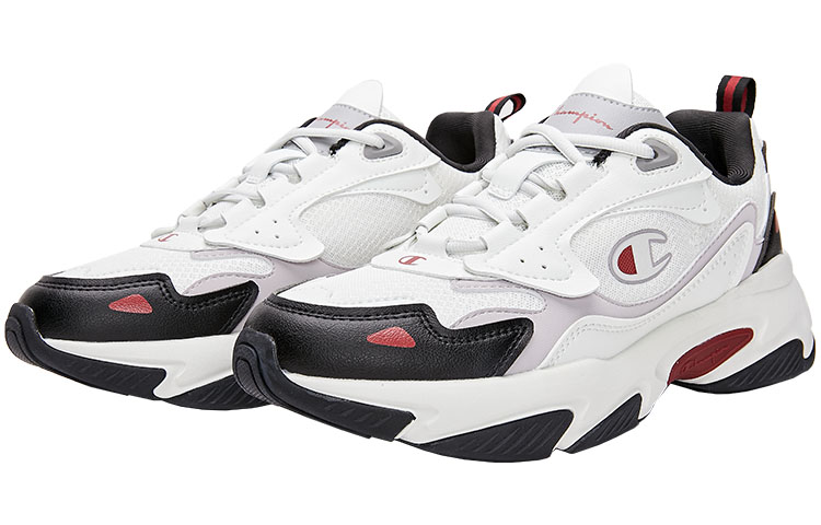 Lookbook Champion Retro Sports ''Champ Ferry Noir Rouge'' U2CFCCM02L1