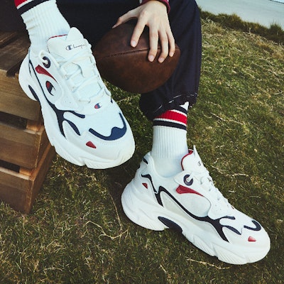 챔피언 레트로 '챔프 페리 딥 블루' (Champion Retro 'Champ Ferry Deep Blue') U3AFCCM03M8 Sizing 챔피언 레트로 '챔프 페리 딥 블루' (Champion Retro 'Champ Ferry Deep Blue') U3AFCCM03M8