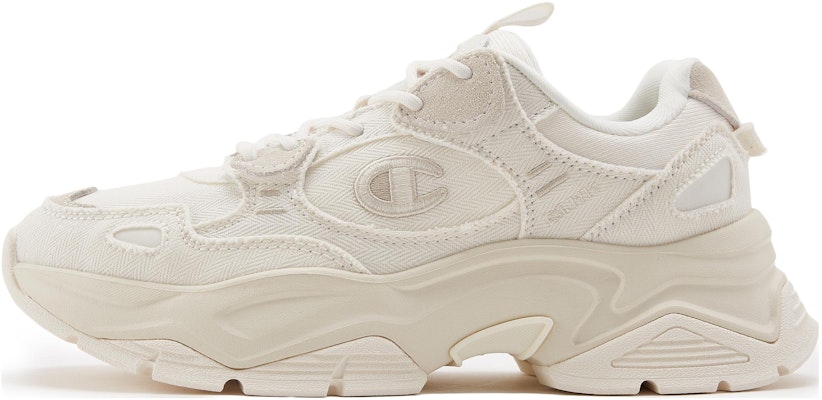 Champion Retro Sports Champ 19 Low Dad Shoe 'Classic Logo Milk Foam' U3CFCCU15D1 Buy Champion Retro Sports Champ 19 Low Dad Shoe 'Classic Logo Milk Foam' U3CFCCU15D1