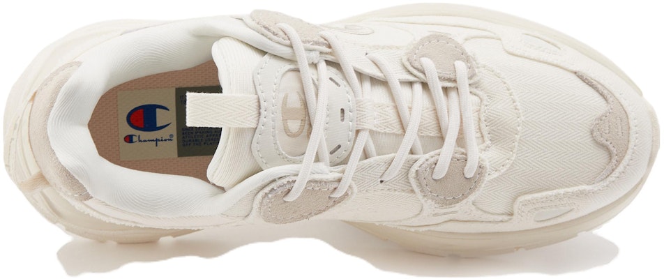 Champion Retro Sports Champ 19 Low Dad Shoe 'Classic Logo Milk Foam' U3CFCCU15D1 Order Champion Retro Sports Champ 19 Low Dad Shoe 'Classic Logo Milk Foam' U3CFCCU15D1