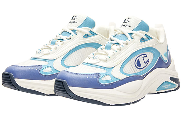 Lookbook Champion Retro Sports Champ 2000 ''Wit Blauw Daddy'' U3BFCCM06M1