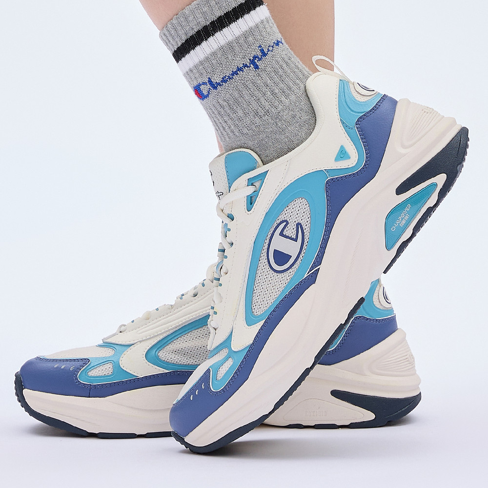 Details for Champion Retro Sports Champ 2000 ''Wit Blauw Daddy'' U3BFCCM06M1