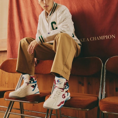 Champion Retro Sports Champ '95 'Rice High' U3AFCBM03M1 Sizing Champion Retro Sports Champ '95 'Rice High' U3AFCBM03M1