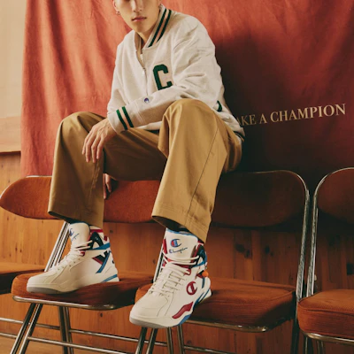 Champion Retro Sports Champ ''95 ''Rice High'' Sneakers U3AFCBM03M1 Sizing Champion Retro Sports Champ ''95 ''Rice High'' Sneakers U3AFCBM03M1