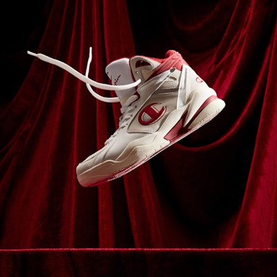 Champion Retro Sports Champ ‘95 'Rice High Flame Red' U2AFCBM01L1 1