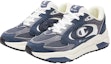 Lookbook Champion Retro Sports Champ Breaker 2.0 'Biru Tengah Malam Asap' U3AFCCM07M8