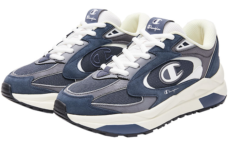 Lookbook Champion Retro Sports Champ Breaker 2.0 ''Midnight Blue Smoke'' Sneakers U3AFCCM07M8