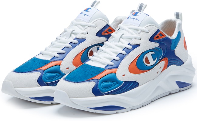 Champion Retro Sports Champ Breaker 'Blue White Colorblock' U1DFCCM02M2 Order Champion Retro Sports Champ Breaker 'Blue White Colorblock' U1DFCCM02M2