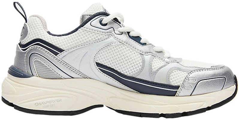 Champion Retro Sports Champ Racer 'Silver White & Midnight Blue' U3AFCRM02B1 Lookbook Champion Retro Sports Champ Racer 'Silver White & Midnight Blue' U3AFCRM02B1