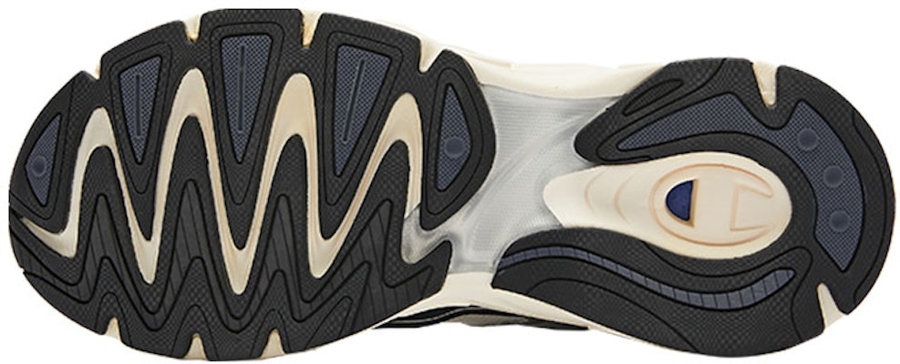 Champion Retro Sports Champ Racer 'Silver White & Midnight Blue' U3AFCRM02B1 Details for Champion Retro Sports Champ Racer 'Silver White & Midnight Blue' U3AFCRM02B1